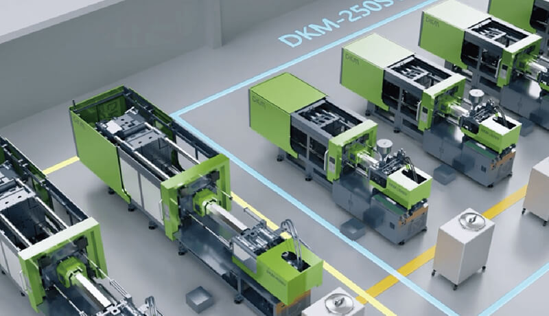 PG电子游戏智能注塑出产线